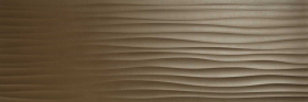 M1AM Плитка Eclettica Bronze Struttura Wave 3D Rett 40x120
